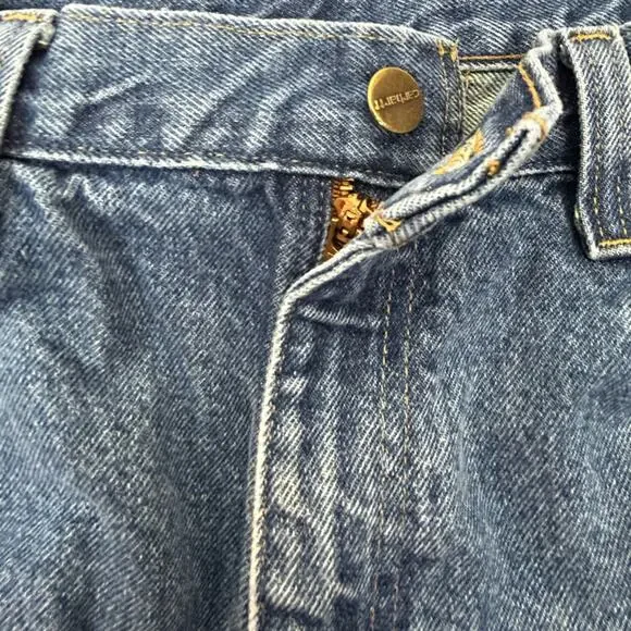 Carhartt B460 Straight Leg Relaxed Fit Jean Medium Wash Size‎ 38 X 32 - Picture 8 of 8